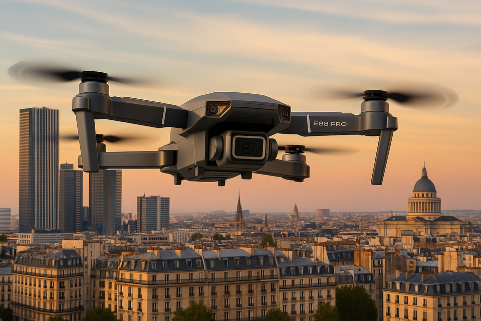 Drone con Cámara 4K E88-Pro