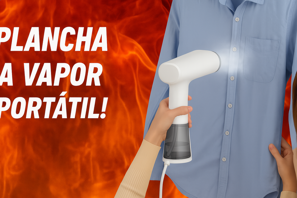 PLANCHA A VAPOR PORTÁTIL
