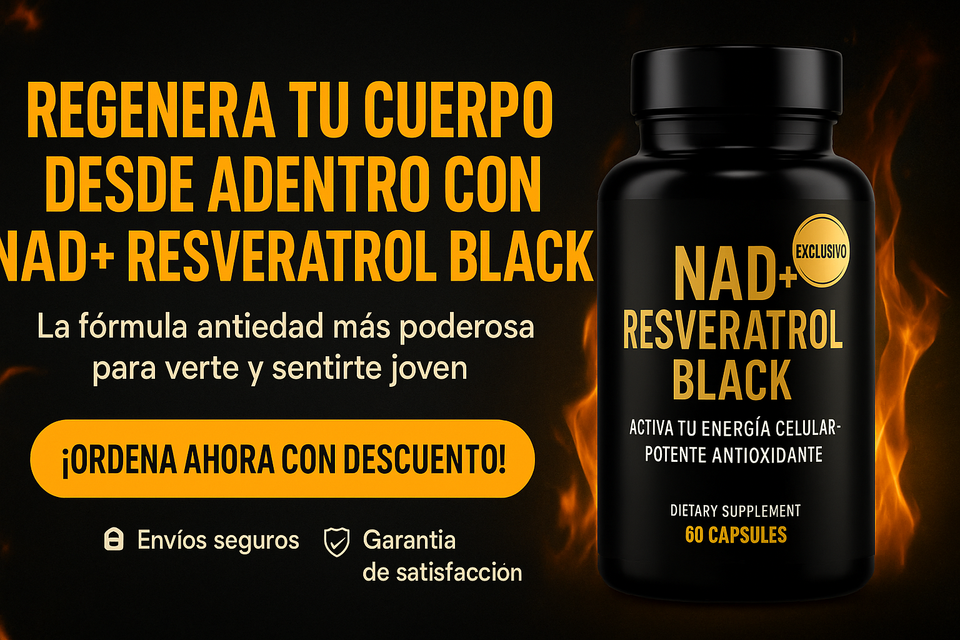 NAD + RESVERATROL BLACK